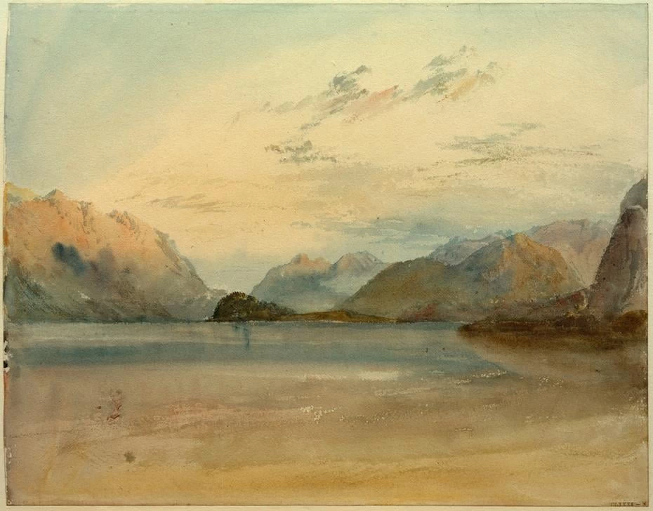 Sul lago di Como, 1819 - London, Tate Britain